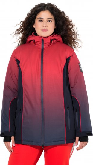 Ulla Popken Gradient Triple-Function Performance Ski Jacket Navy - Jackor - 