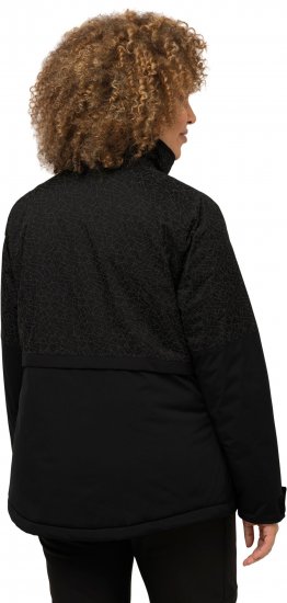 Ulla Popken HYPRAR Waterproof Running Jacket Black - Jackor - 
