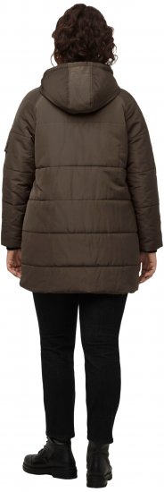 Ulla Popken HYPRAR Water Repellent Fully Lined Jacket Mocha - Jackor - 