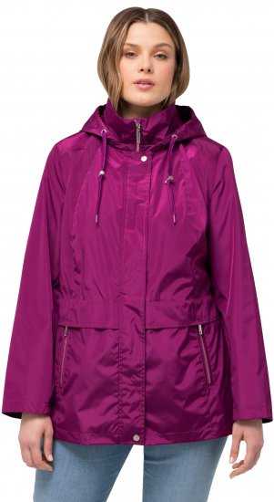 Ulla Popken HYPRAR Water-Repellent Windbreaker Berry - Jackor - 