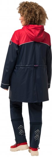 Ulla Popken HYPRAR Colorblock Triple Function Frisian Jacket Navy - Jackor - 