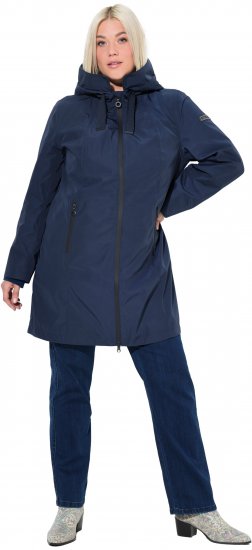 Ulla Popken HYPRAR Waterproof Jacket Navy - Jackor - 