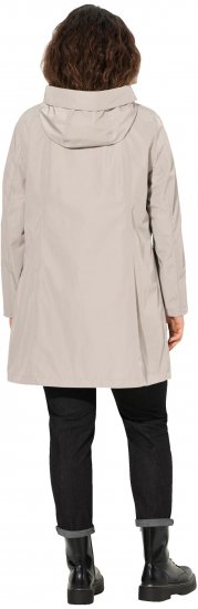 Ulla Popken HYPRAR Waterproof Jacket Medium Grey - Jackor - 