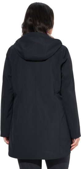 Ulla Popken HYPRAR Water-Repellent Softshell Jacket Black - Jackor - 