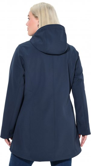 Ulla Popken HYPRAR Water-Repellent Softshell Jacket Navy - Jackor - 