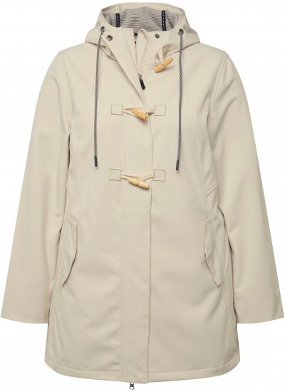 Ulla Popken HYPRAR Water-Repellent Softshell Jacket Vanilla - Jackor - 