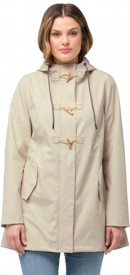 Ulla Popken HYPRAR Water-Repellent Softshell Jacket Vanilla - Jackor - 