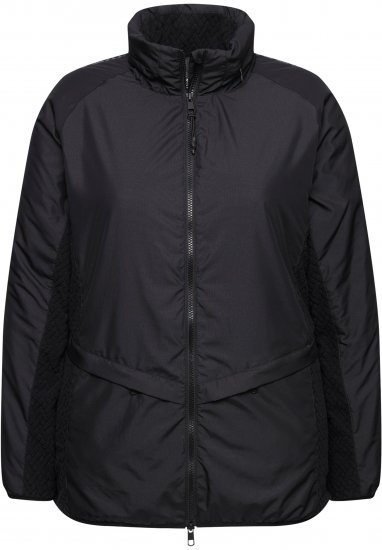Ulla Popken Lightweight Functional Jacket Black - Jackor - 