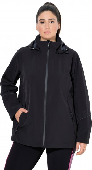 Ulla Popken Triple Function Performance Jacket Black - Jackor - 
