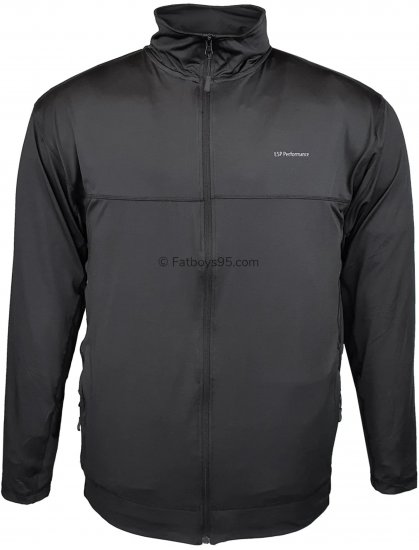 Espionage LW138 Performance Lightweight Jacket Black - Träningskläder - Träningskläder i stora storlekar