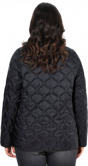 Ulla Popken HYPRAR Lightweight Quilted Water-Repellent Jacket Black - Jackor - 