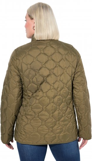 Ulla Popken HYPRAR Lightweight Quilted Water-Repellent Jacket Olive - Jackor - 