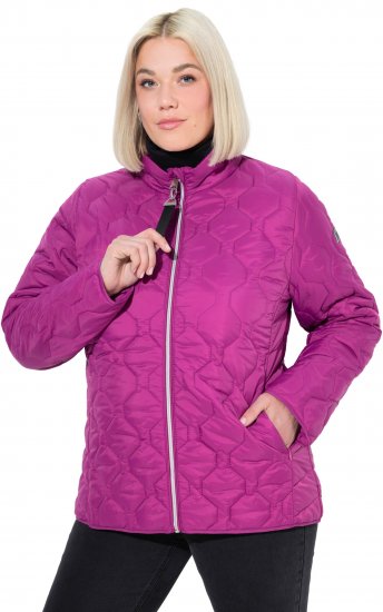 Ulla Popken HYPRAR Lightweight Quilted Water-Repellent Jacket Berry - Jackor - 