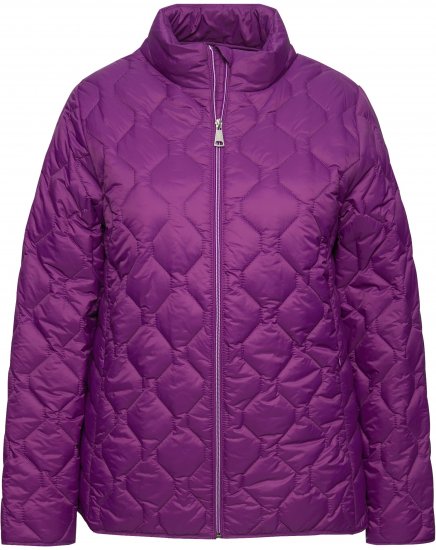 Ulla Popken HYPRAR Lightweight Quilted Water-Repellent Jacket Purple - Jackor - 