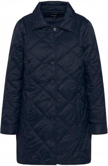Ulla Popken Quilted Jacket Navy - Jackor - 