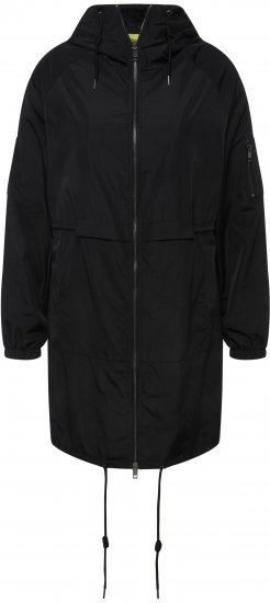Ulla Popken Versatile Hooded Jacket Black - Jackor - 