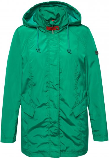 Ulla Popken HYPRAR All Weather Jacket Green Emerald - Jackor - 