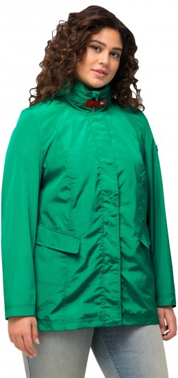 Ulla Popken HYPRAR All Weather Jacket Green Emerald - Jackor - 