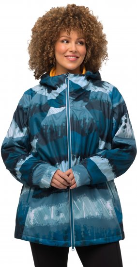 Ulla Popken HYPRAR 2-in-1 Waterproof Fitness Jacket Ink Blue - Jackor - 