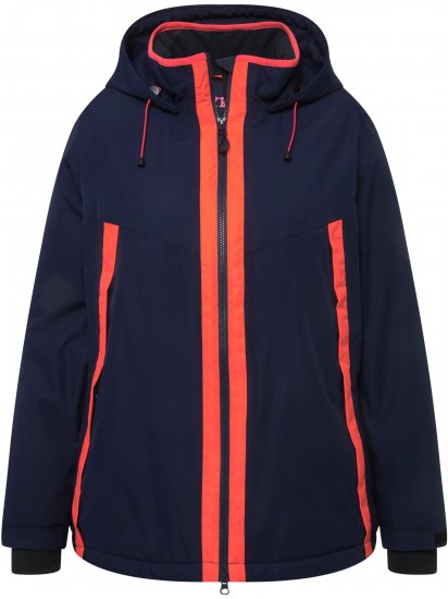 Ulla Popken HYPRAR Waterproof Triple Function Jacket Navy - Jackor - 