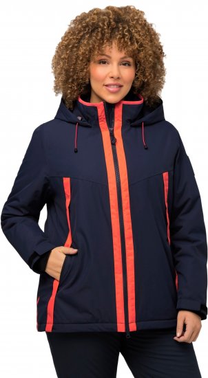 Ulla Popken HYPRAR Waterproof Triple Function Jacket Navy - Jackor - 