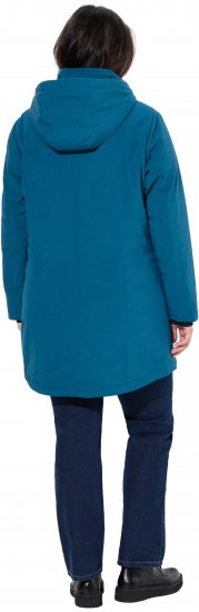 Ulla Popken HYPRAR Long Softshell Jacket Ocean Blue - Jackor - 