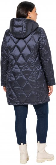 Ulla Popken HYPRAR Diamond Quilted Jacket Night Blue - Jackor - 