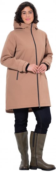 Ulla Popken HYPRAR Triple-Function Longline Jacket Camel - Jackor - 