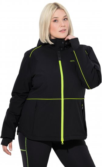 Ulla Popken HYPRAR Triple Function Coat Black - Jackor - 
