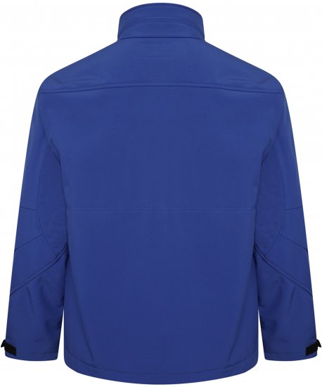 Kam Jeans KV132 Softshell Panelled Jacket Royal Blue - Jackor - Stora jackor - 2XL-12XL