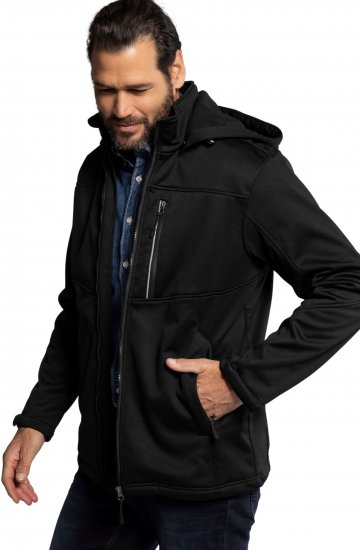 JP1880 Jacket Fleece Lined Softshell Black - Jackor - Stora jackor - 2XL-12XL