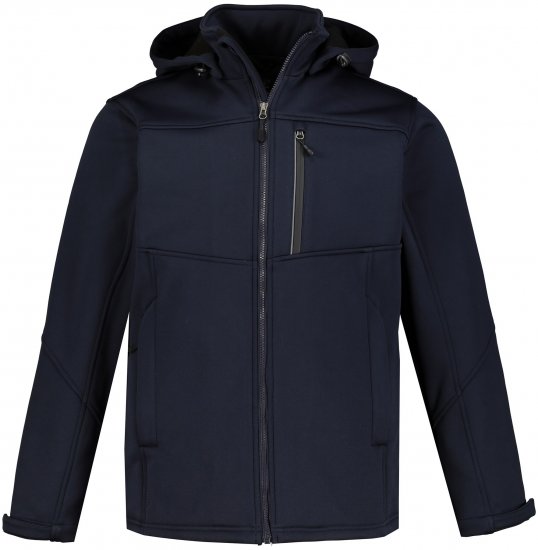JP1880 Jacket Fleece Lined Softshell Navy - Jackor - Stora jackor - 2XL-12XL