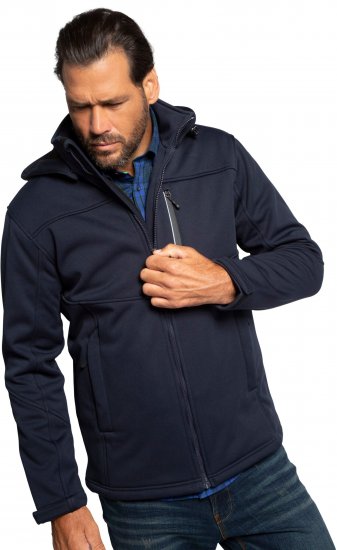 JP1880 Jacket Fleece Lined Softshell Navy - Jackor - Stora jackor - 2XL-12XL