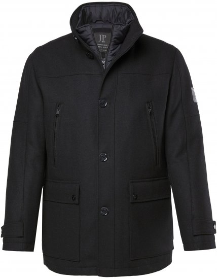 JP1880 Jacket Water-repellent Warm Black - Jackor - Stora jackor - 2XL-12XL