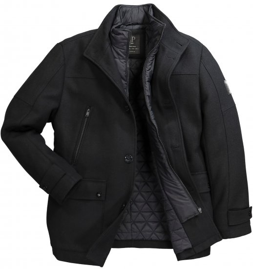 JP1880 Jacket Water-repellent Warm Black - Jackor - Stora jackor - 2XL-12XL
