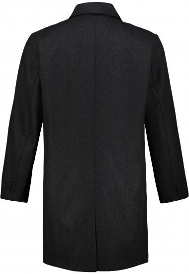JP1880 Coat Wool Blend Water Repellent Dark Grey - Jackor - Stora jackor - 2XL-12XL