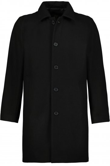 JP1880 Coat Wool Blend Water Repellent Black - Jackor - Stora jackor - 2XL-12XL