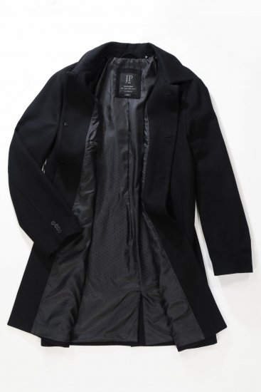 JP1880 Coat Wool Blend Water Repellent Black - Jackor - Stora jackor - 2XL-12XL