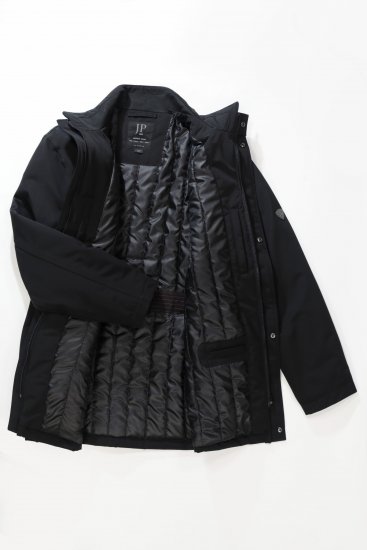 JP1880 Jacket Business Waterproof Black - Jackor - Stora jackor - 2XL-12XL