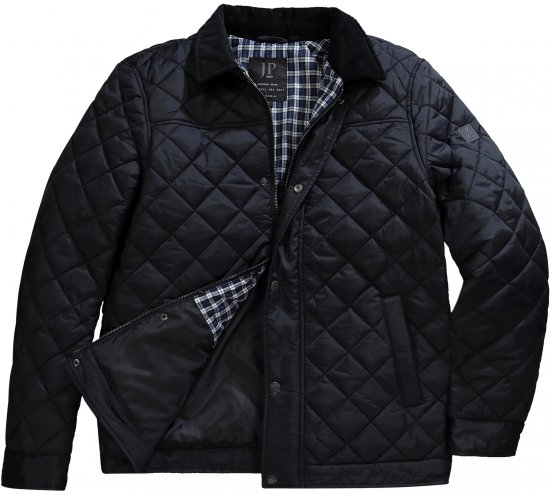 JP1880 Jacket Quilted Black - Jackor - Stora jackor - 2XL-12XL