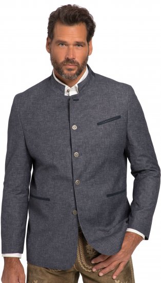 JP1880 Traditional Jacket Linen Blend Navy - Jackor - Stora jackor - 2XL-12XL