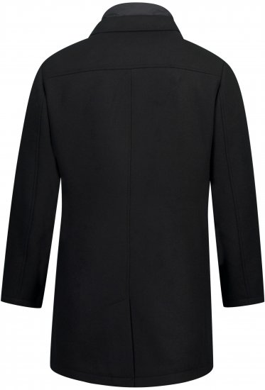 JP1880 Coat Wool Blend Quilted Black - Jackor - Stora jackor - 2XL-12XL