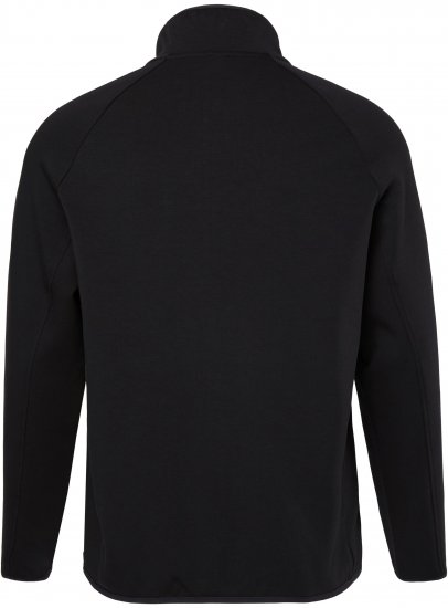 JAY-PI FLEXNAMIC® Golf Sweat Jacket with Zipper Black - Träningskläder & friluft - Träningskläder till herr i stora storlekar