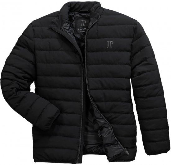 JP1880 Jacket Quilted Stand-up Collar Black - Jackor - Stora jackor - 2XL-12XL