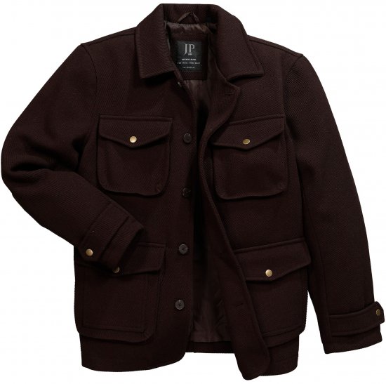 JP1880 Field Jacket Dark Brown - Jackor - Stora jackor - 2XL-12XL