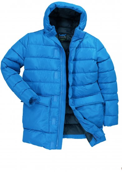JAY-PI Extra Warm Functional Parka Blue - Jackor - Stora jackor - 2XL-12XL