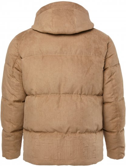 STHUGE Jacket Puffer With Warm Quilting Beige - Jackor - Stora jackor - 2XL-12XL