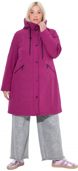 Ulla Popken HYPRAR Triple Function Weather Proof Jacket Berry - Jackor - 