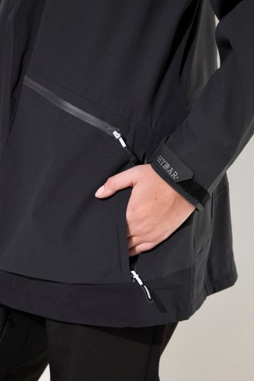 Ulla Popken Functional Reflective Waterproof Jacket Black - Jackor - Damjackor i stora storlekar