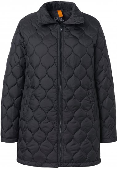 Ulla Popken HYPRAR Water-Repellent Quilted Jacket Black - Jackor - 